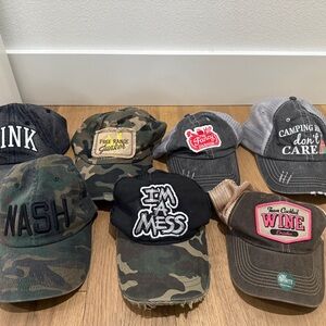 Assorted Graphic Women’s Baseball Caps